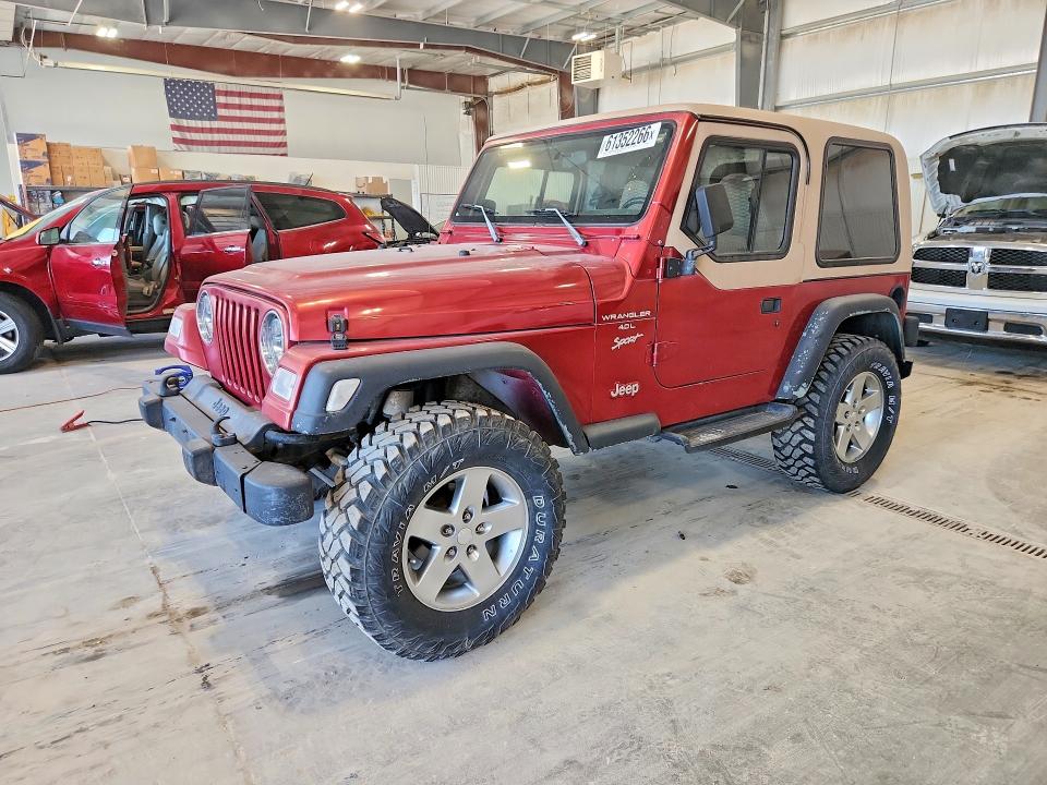 1999 Jeep Wrangler / Tj მანქანა იყიდება აუქციონზე, vin: 1J4FY19S1XP431293, აუქციონის ნომერი: 61352266