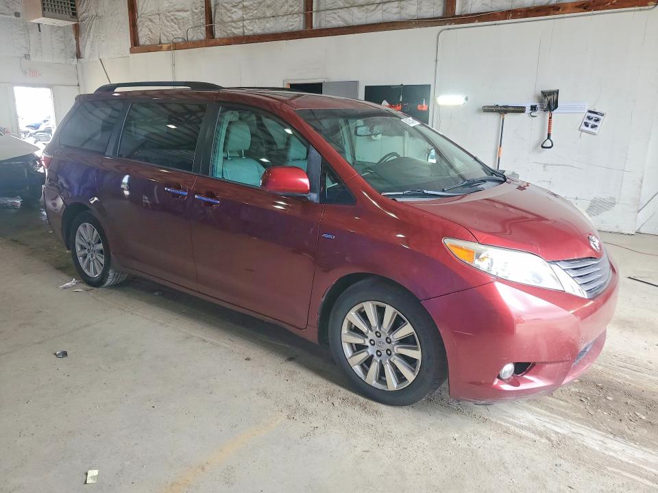 2017 Toyota Sienna მანქანა იყიდება აუქციონზე, vin: 5TDDZ3DC2HS173332, აუქციონის ნომერი: 60125816