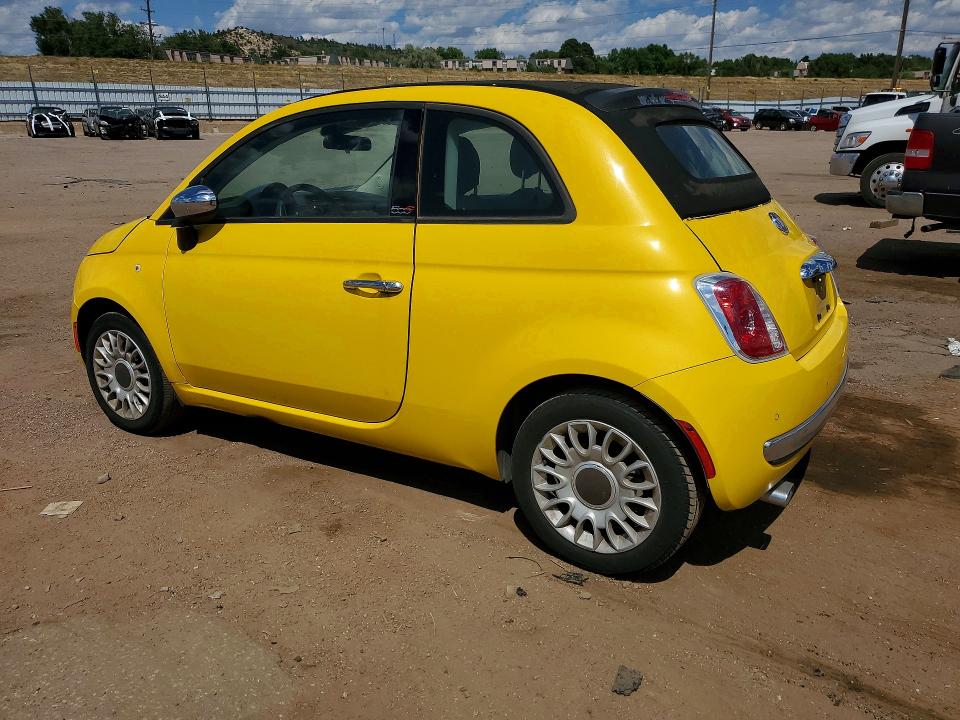 Aukcja sprzedaży 2015 Fiat 500, vin: 3C3CFFER1FT741473, numer aukcji: 61609096