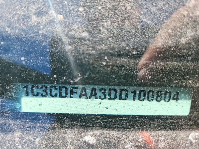 62634806 :رقم المزاد ، 1C3CDFAA3DD100804 vin ، 2013 Dodge Dart مزاد بيع
