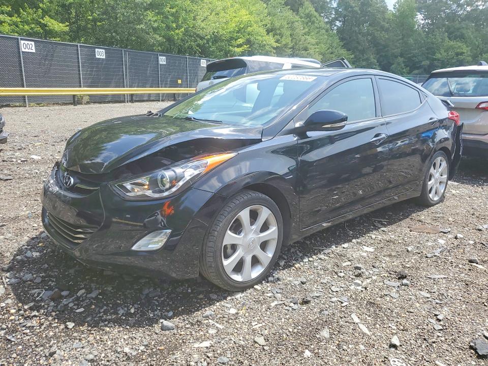 60232866 :رقم المزاد ، KMHDH4AE2DU001253 vin ، 2013 Hyundai Elantra مزاد بيع