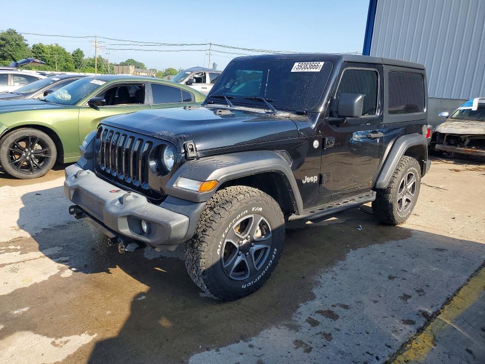 Aukcja sprzedaży 2019 Jeep Wrangler, vin: 1C4GJXAG8KW618117, numer aukcji: 59383666