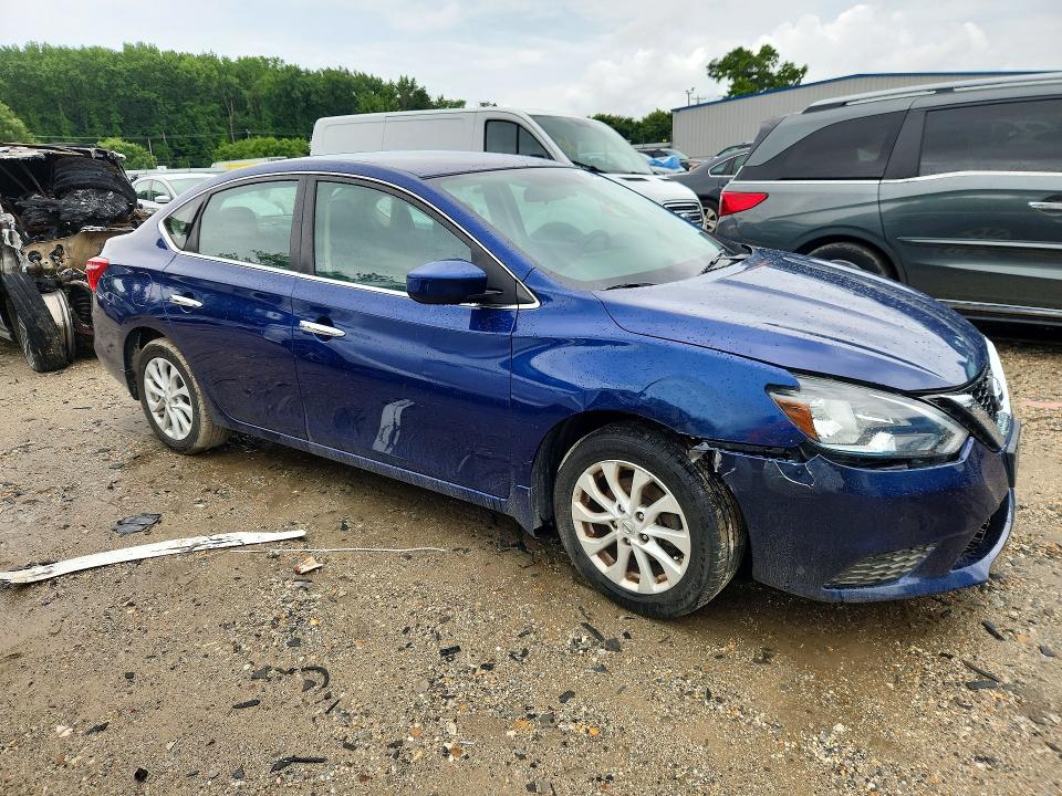 57420216 :رقم المزاد ، 3N1AB7AP9KY332582 vin ، 2019 Nissan Sentra مزاد بيع