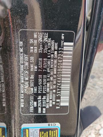 Aukcja sprzedaży 2011 Hyundai Santa Fe, vin: 5XYZK4AG1BG047233, numer aukcji: 59603836