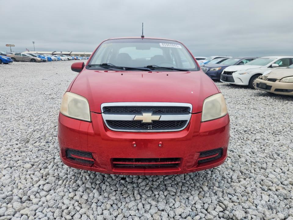 85962865 :رقم المزاد ، KL1TD56E09B657567 vin ، 2009 Chevrolet Aveo مزاد بيع