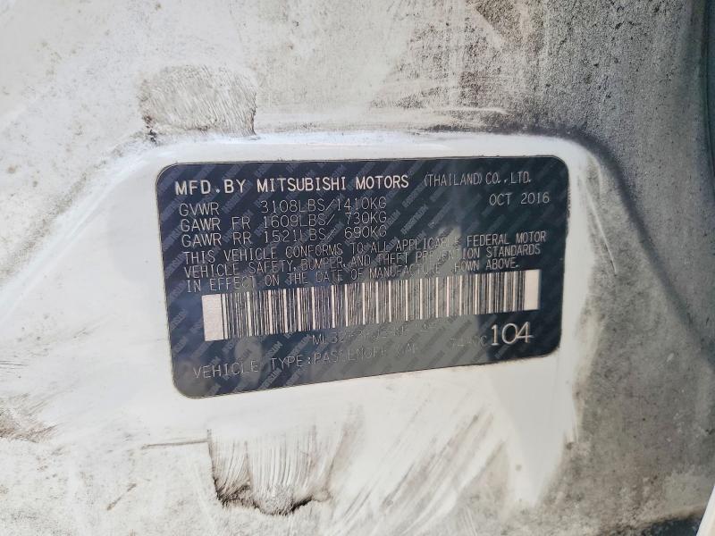 Aukcja sprzedaży 2017 Mitsubishi Mirage, vin: ML32F3FJ6HHF14883, numer aukcji: 61474086