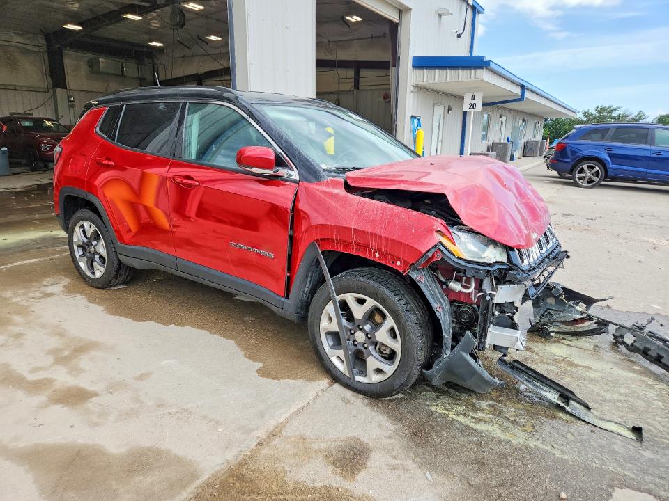 2019 Jeep Compass მანქანა იყიდება აუქციონზე, vin: 3C4NJDCB2KT800876, აუქციონის ნომერი: 58426396