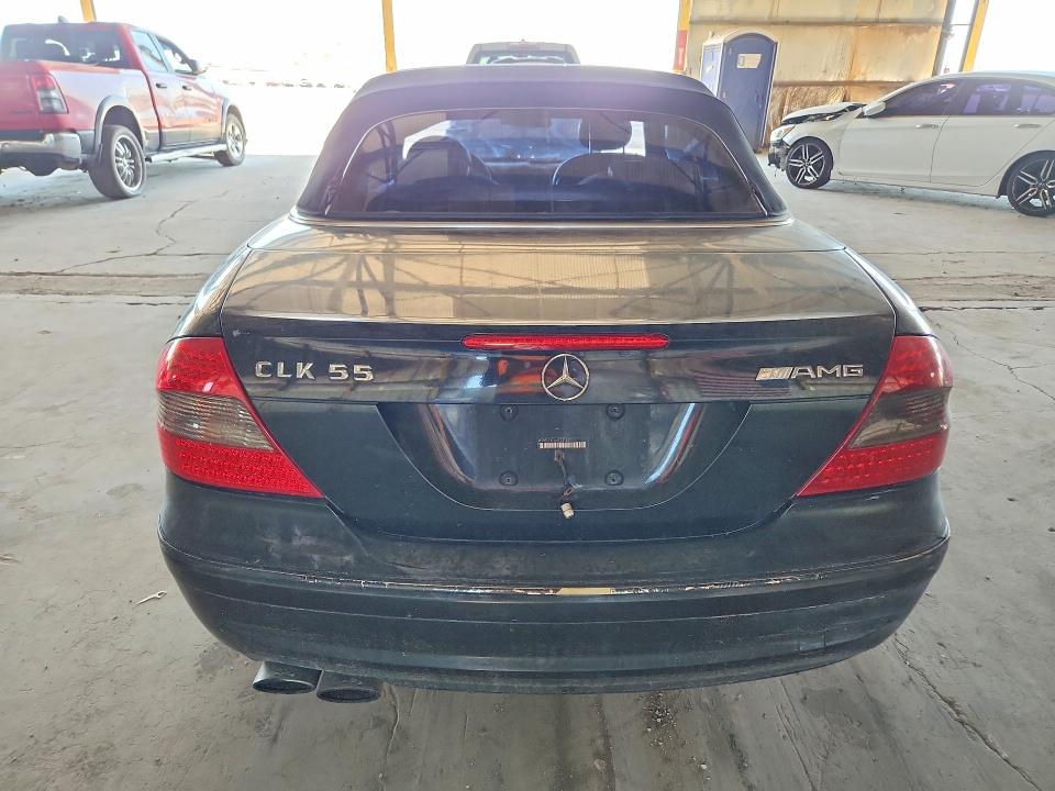 59153016 :رقم المزاد ، WDBTK76G44T031677 vin ، 2004 Mercedes-benz Clk مزاد بيع