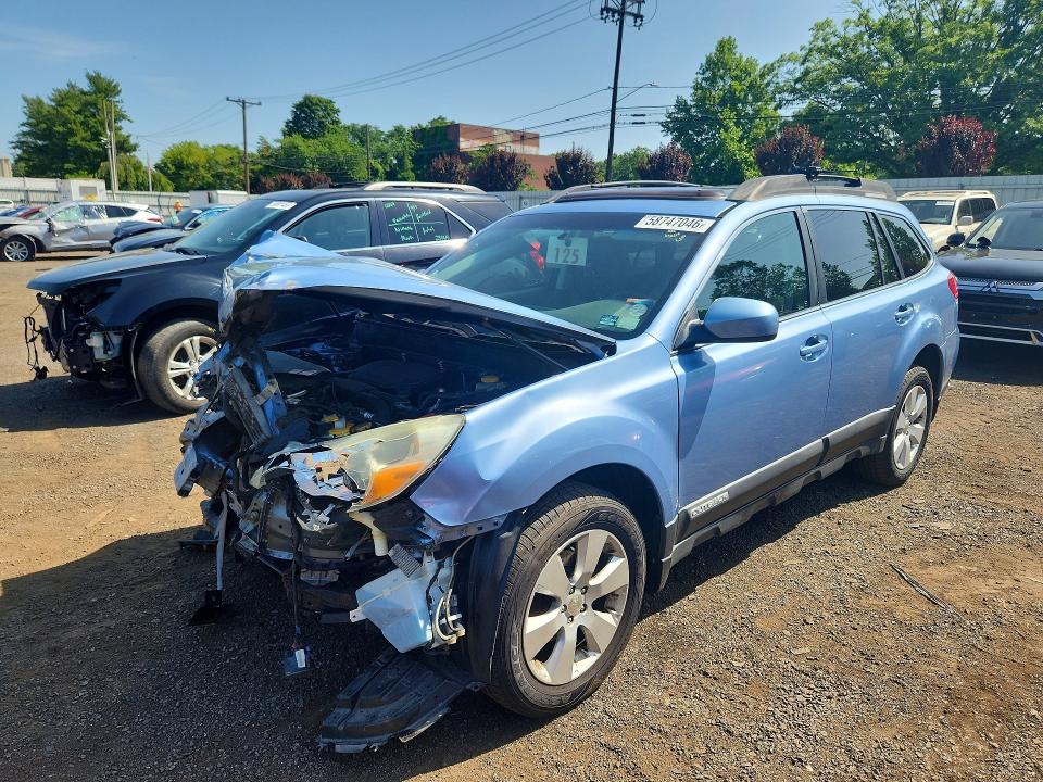 58747046 :رقم المزاد ، 4S4BRBKC6A3343585 vin ، 2010 Subaru Outback مزاد بيع
