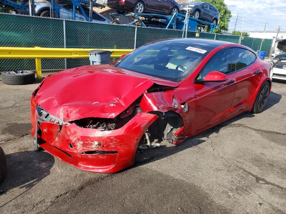 Aukcja sprzedaży 2022 Tesla Model S, vin: 5YJSA1E52NF487971, numer aukcji: 60719306