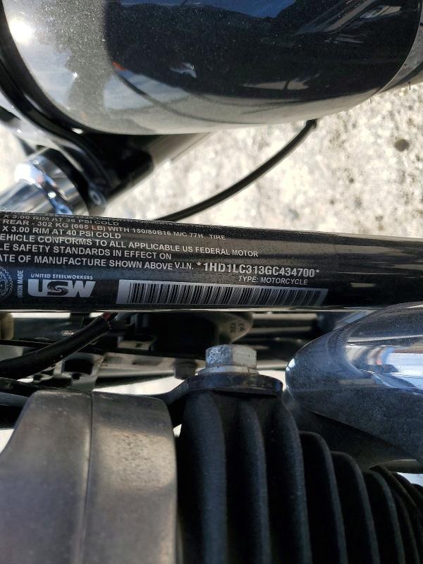 2016 Harley-davidson Xl1200 მანქანა იყიდება აუქციონზე, vin: 1HD1LC313GC434700, აუქციონის ნომერი: 59843546