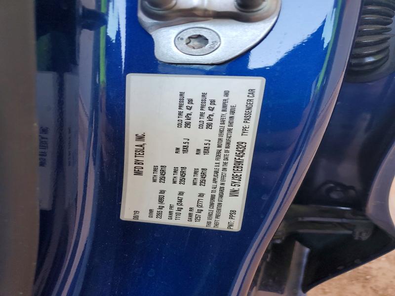 Aukcja sprzedaży 2019 Tesla Model 3, vin: 5YJ3E1EB9KF454329, numer aukcji: 62697636