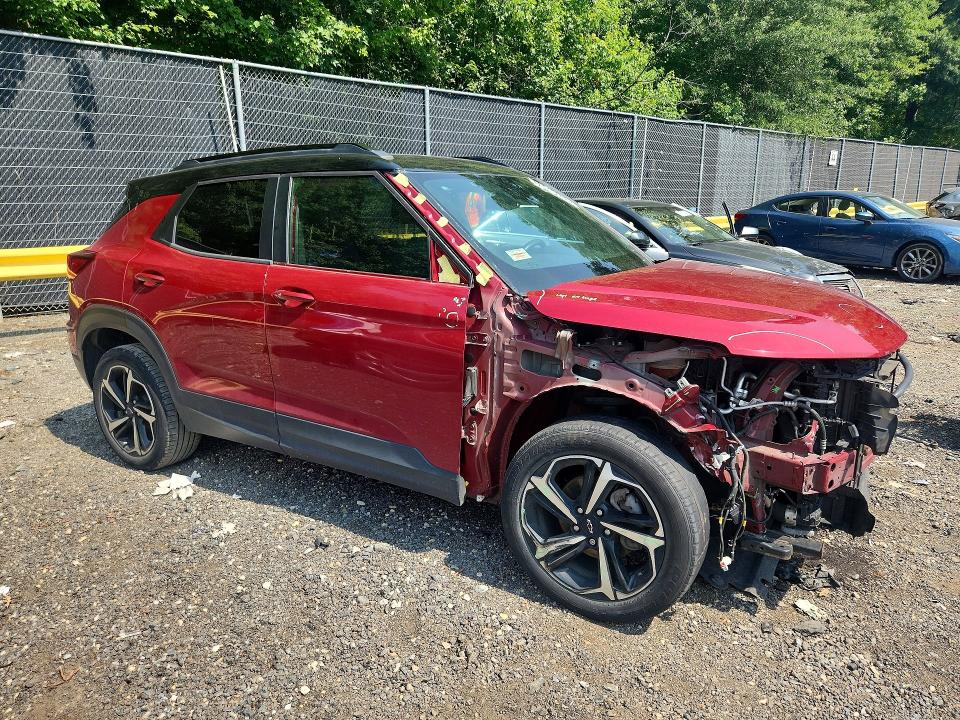 2021 Chevrolet Trailblazer მანქანა იყიდება აუქციონზე, vin: KL79MTSL6MB065317, აუქციონის ნომერი: 60646036