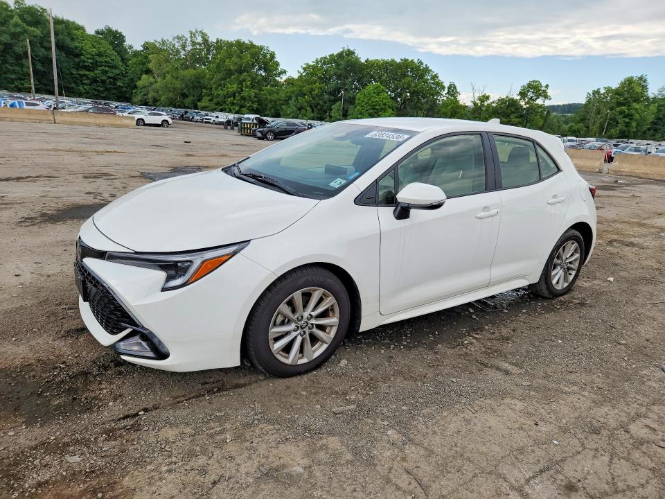 2024 Toyota Corolla Hatchback მანქანა იყიდება აუქციონზე, vin: JTND4MBE4R3231450, აუქციონის ნომერი: 63624536