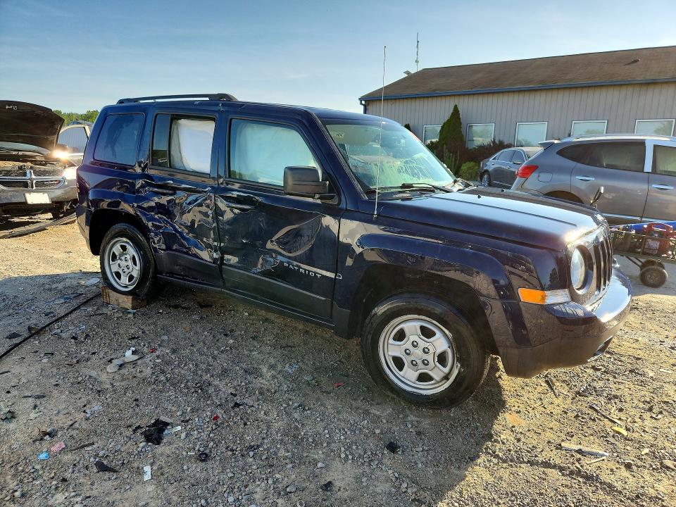 2017 Jeep Patriot მანქანა იყიდება აუქციონზე, vin: 1C4NJRBB4HD105456, აუქციონის ნომერი: 61368676