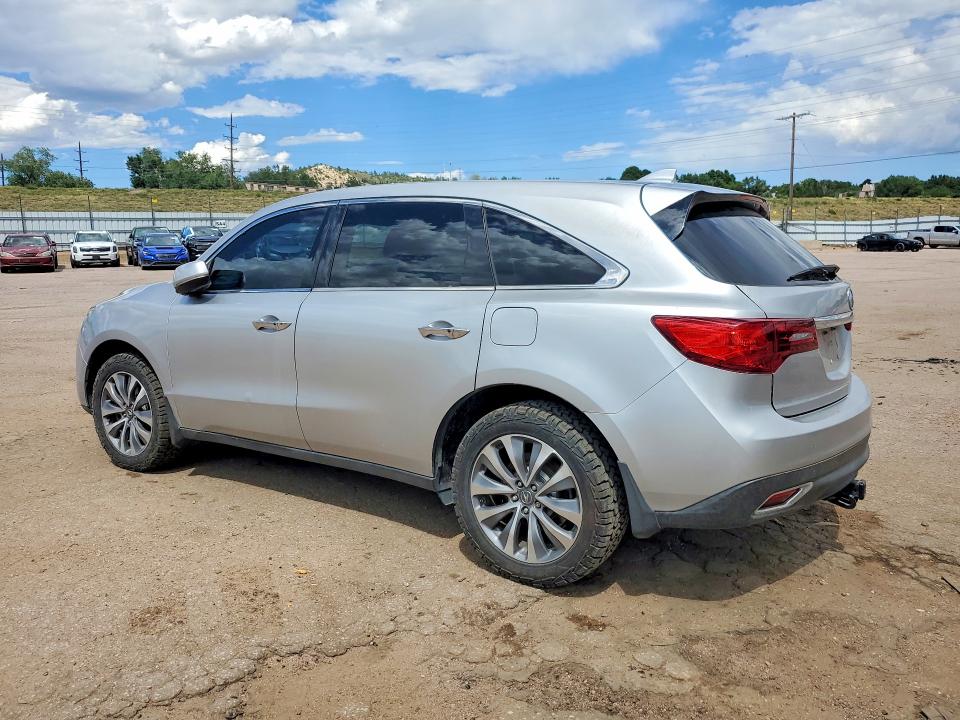 62389646 :رقم المزاد ، 5FRYD4H43EB049304 vin ، 2014 Acura Mdx مزاد بيع