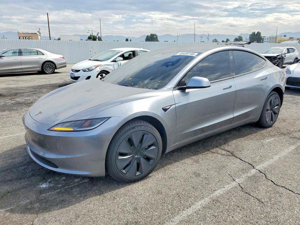 2026 Tesla Model 3 მანქანა იყიდება აუქციონზე, vin: 5YJ3E1EA0TF178146, აუქციონის ნომერი: 60638146