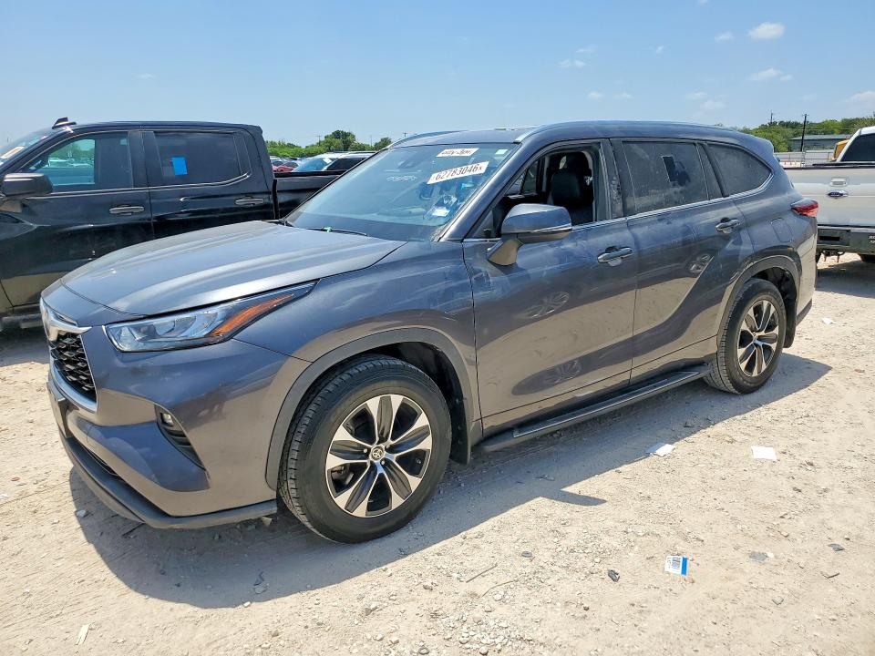 Продажа на аукционе авто 2020 Toyota Highlander, vin: 5TDGZRAH3LS016448, номер лота: 62783046