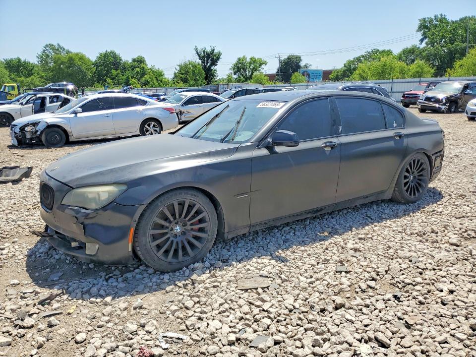 2009 Bmw 750 მანქანა იყიდება აუქციონზე, vin: WBAKB83549CY59383, აუქციონის ნომერი: 59303486