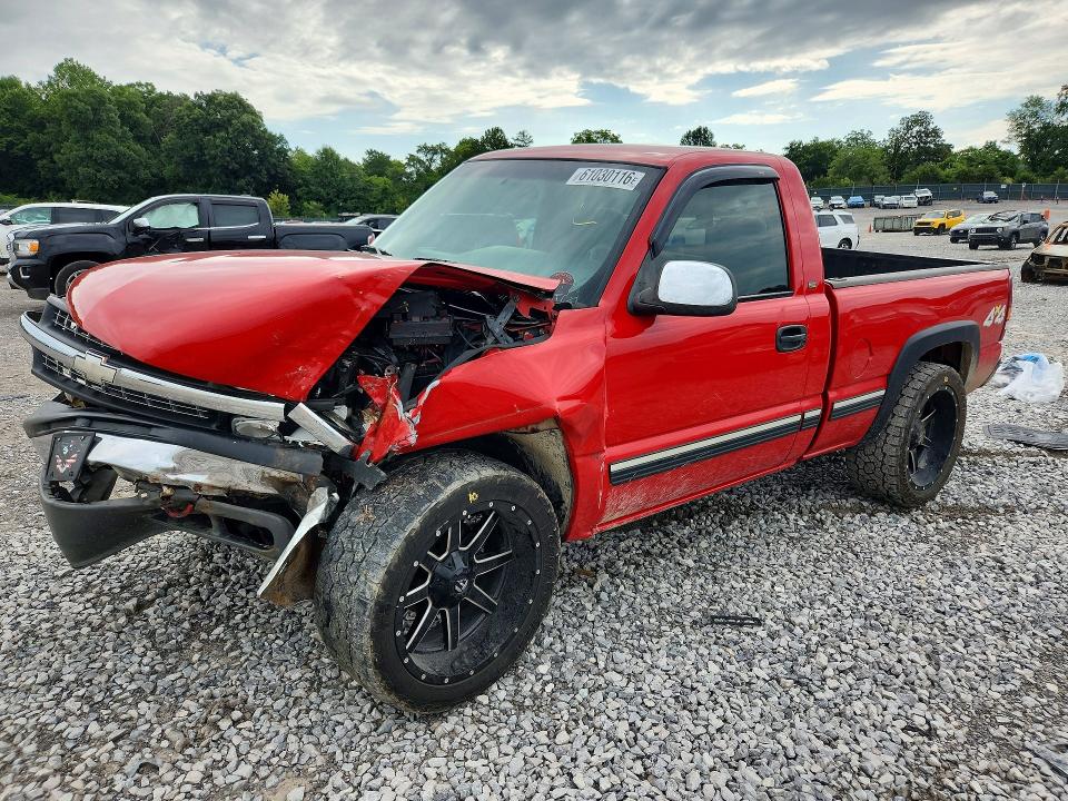 Auction sale of the 2000 Chevrolet Silverado, vin: 1GCEK14V9YZ260349, lot number: 61030116
