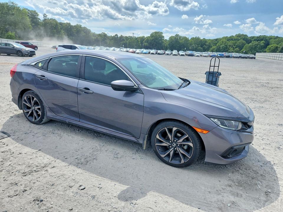 2020 Honda Civic მანქანა იყიდება აუქციონზე, vin: 2HGFC2F8XLH502560, აუქციონის ნომერი: 61095626