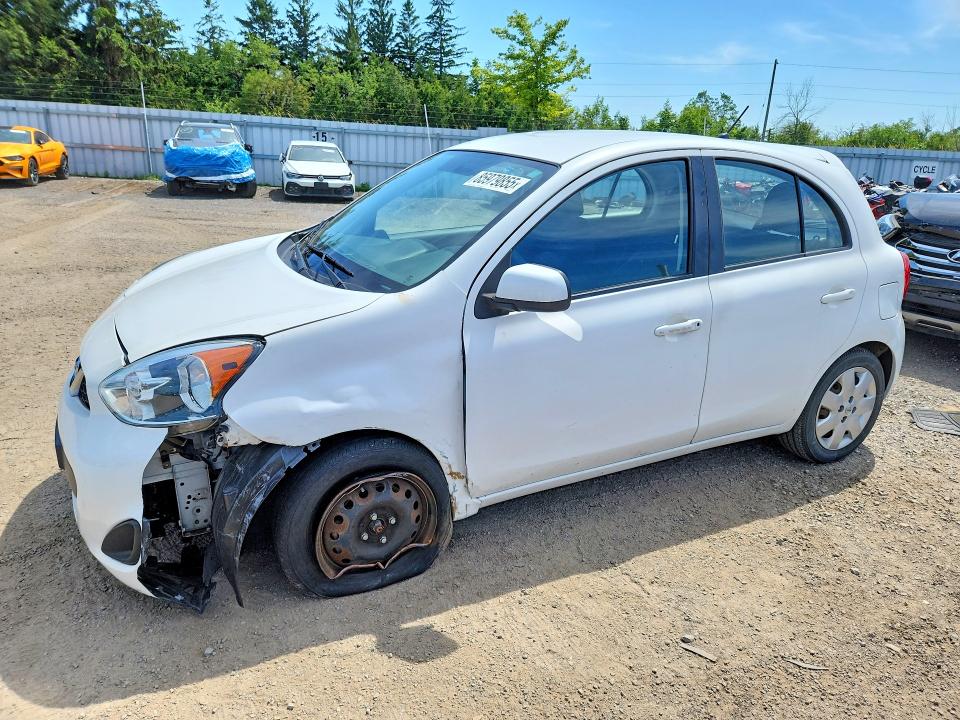2015 Nissan Micra მანქანა იყიდება აუქციონზე, vin: 3N1CK3CP5FL269207, აუქციონის ნომერი: 85979855