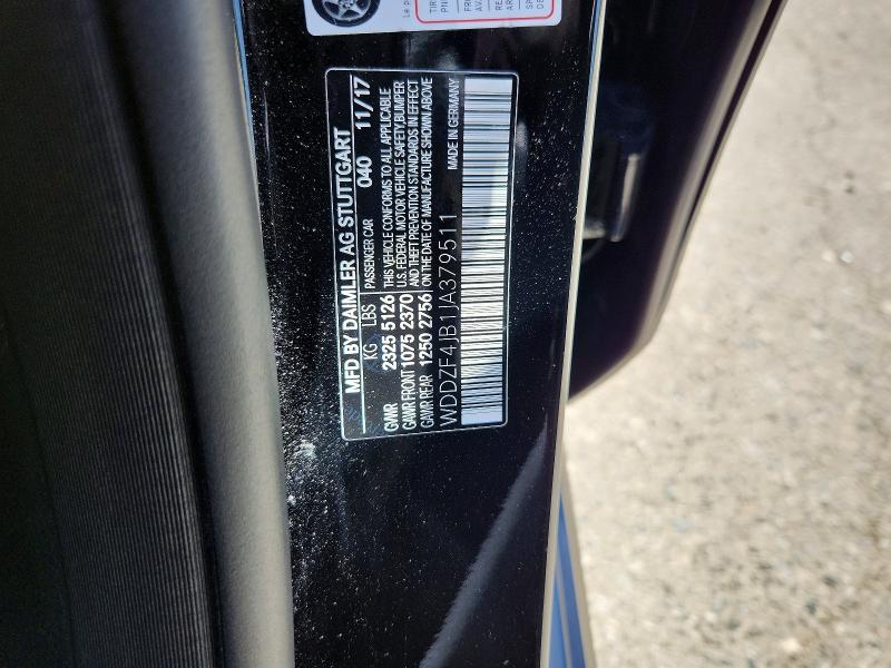 Продаж на аукціоні авто 2018 Mercedes-benz E, vin: WDDZF4JB1JA379511, номер лоту: 61041376