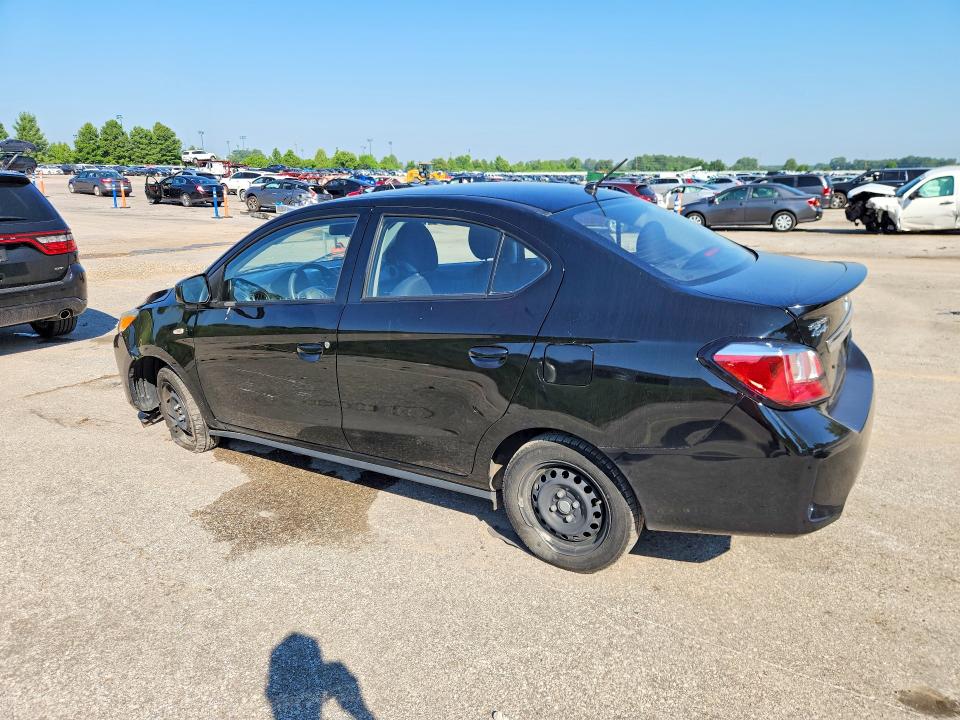 60998026 :رقم المزاد ، ML32FUFJ1RHF14300 vin ، 2024 Mitsubishi Mirage مزاد بيع