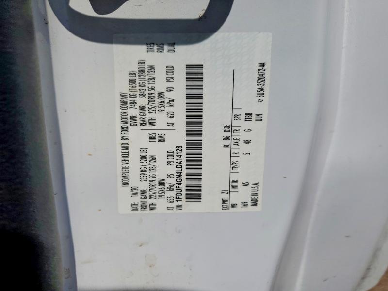 Продажа на аукционе авто 2020 Ford F450, vin: 1FDUF4GN4LDA14128, номер лота: 61756876