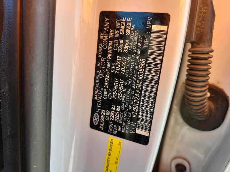 Продаж на аукціоні авто 2021 Hyundai Kona, vin: KM8K22AA9MU638568, номер лоту: 61615156