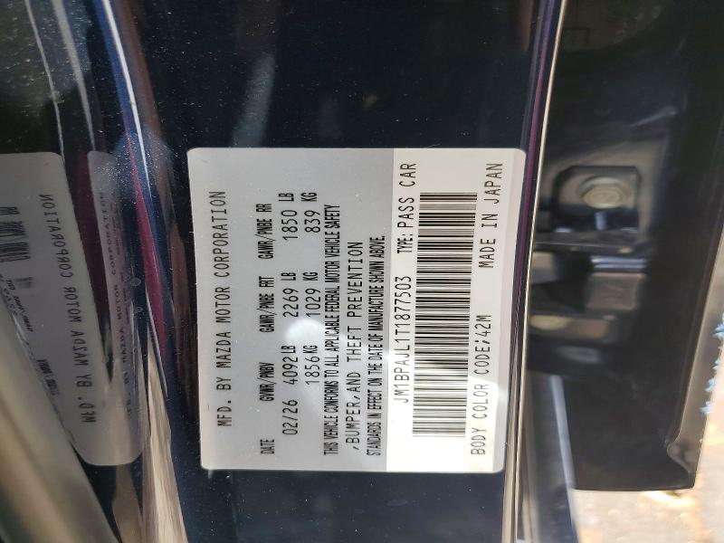 61390986 :رقم المزاد ، JM1BPAJL1T1877503 vin ، 2026 Mazda 3 مزاد بيع