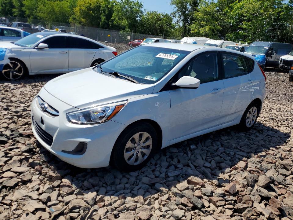 2017 Hyundai Accent მანქანა იყიდება აუქციონზე, vin: KMHCT5AE3HU363209, აუქციონის ნომერი: 61465316