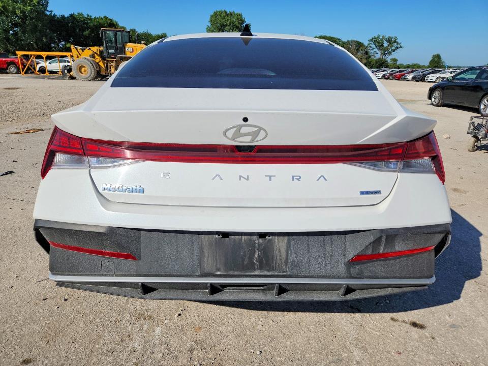 2025 Hyundai Elantra Hybrid მანქანა იყიდება აუქციონზე, vin: KMHLM4DJ6SU127208, აუქციონის ნომერი: 61233296