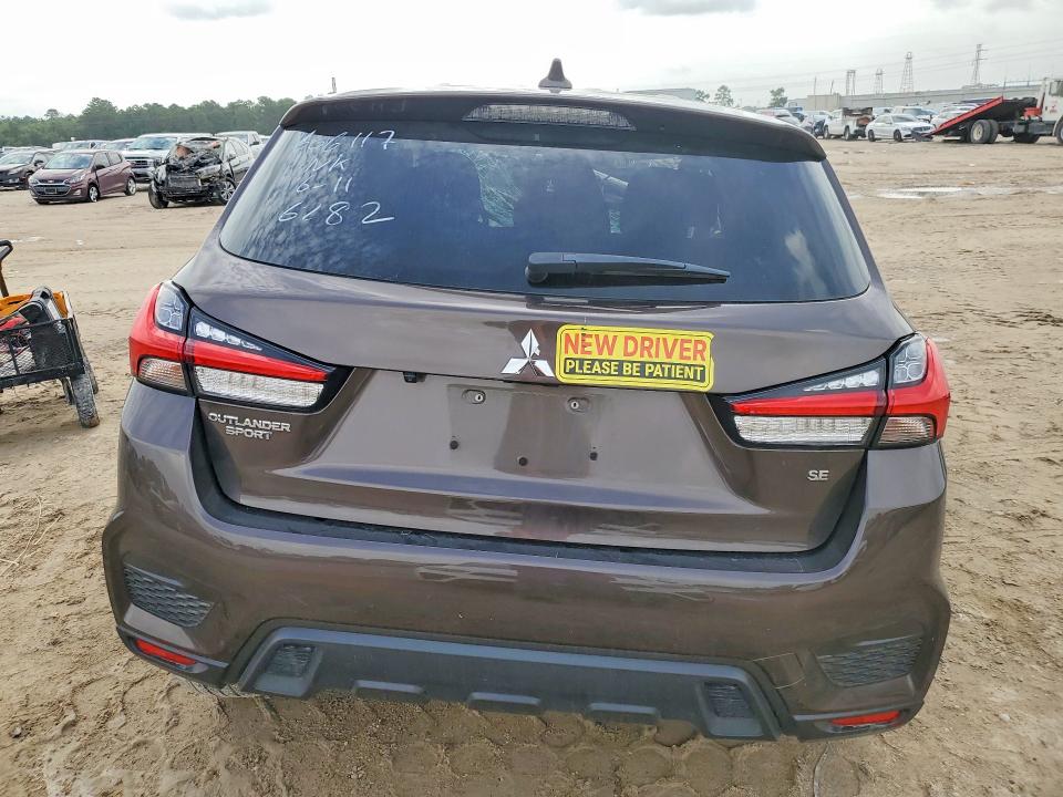 2021 Mitsubishi Outlander Sport მანქანა იყიდება აუქციონზე, vin: JA4APVAU6MU036282, აუქციონის ნომერი: 60584756