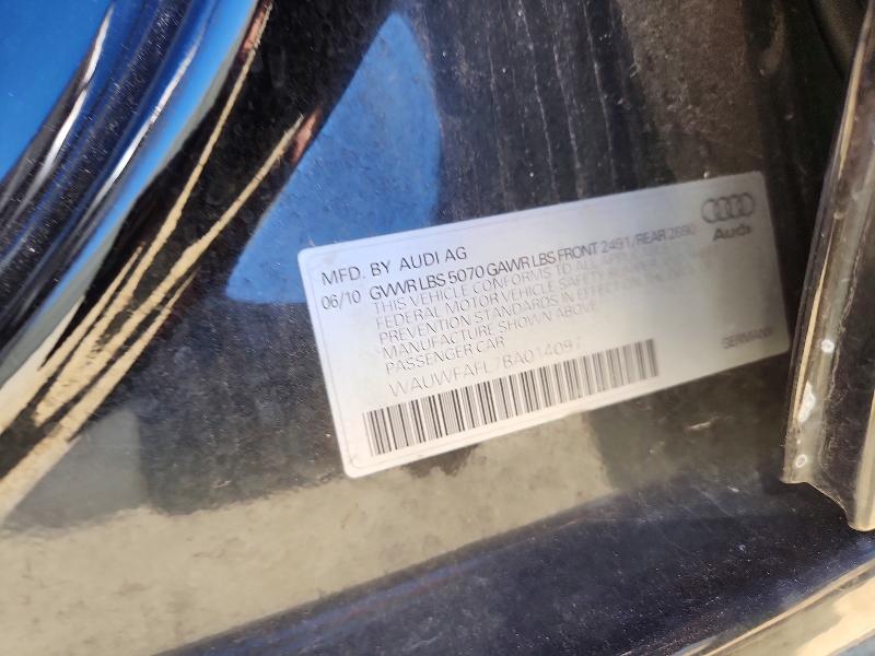 59187016 :رقم المزاد ، WAUWFAFL7BA014097 vin ، 2011 Audi A4 مزاد بيع
