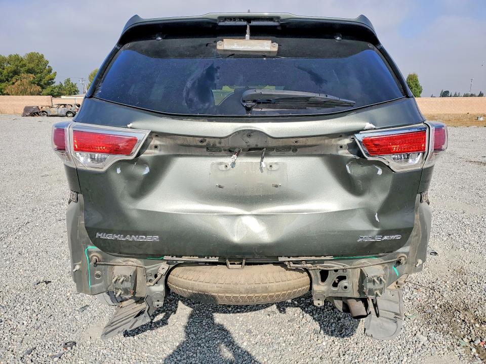 Продаж на аукціоні авто 2014 Toyota Highlander, vin: 5TDJKRFH9ES038721, номер лоту: 59673546