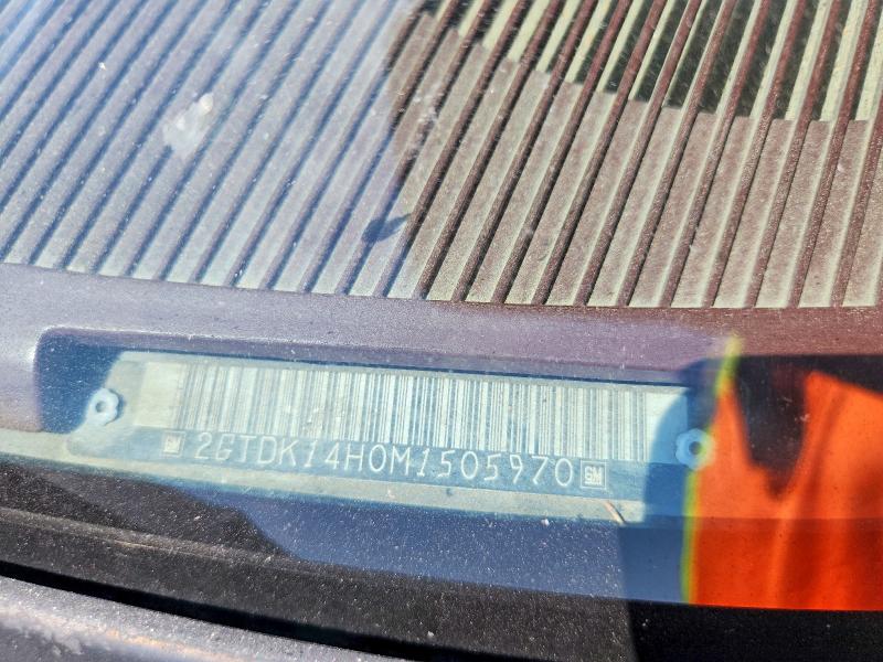 59363256 :رقم المزاد ، 2GTDK14H0M1505970 vin ، 1991 Gmc Sierra مزاد بيع