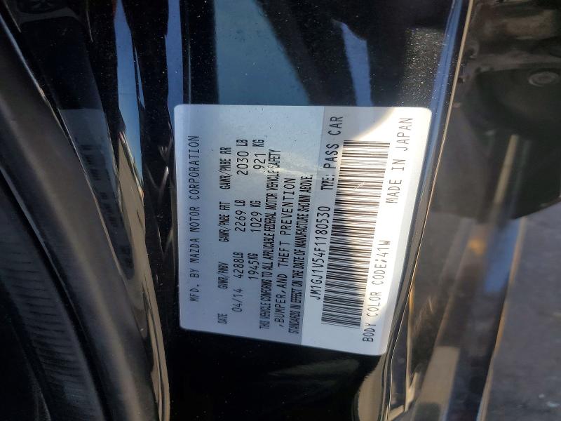 59741596 :رقم المزاد ، JM1GJ1V54F1180530 vin ، 2015 Mazda 6 مزاد بيع