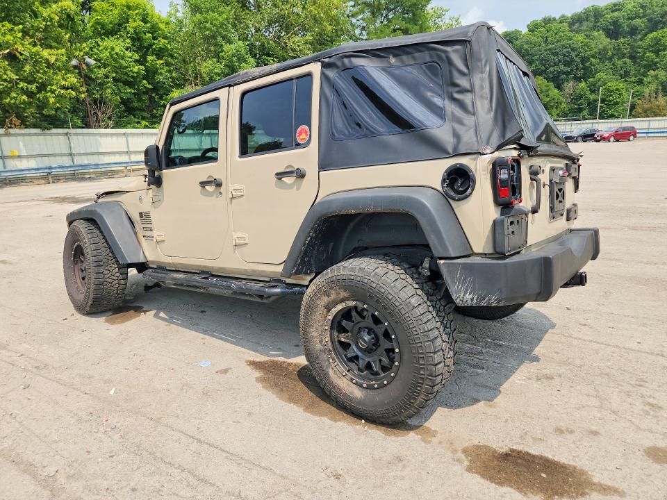 62705676 :رقم المزاد ، 1C4BJWDG9GL211500 vin ، 2016 Jeep Wrangler Unlimited مزاد بيع
