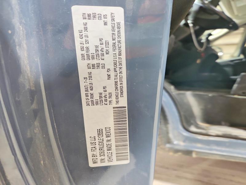 61497986 :رقم المزاد ، 3C6URVJGXLE128555 vin ، 2020 Ram Promaster 3500 مزاد بيع