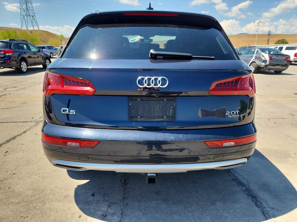 Продажа на аукционе авто 2018 Audi Q5, vin: WA1BNAFY8J2216286, номер лота: 62448026