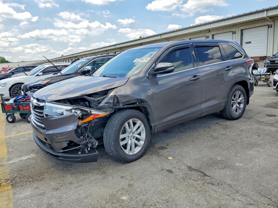 Продажа на аукционе авто 2016 Toyota Highlander, vin: 5TDBKRFH6GS318670, номер лота: 62794476
