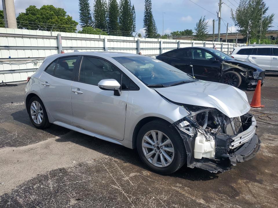 2023 Toyota Corolla Hatchback მანქანა იყიდება აუქციონზე, vin: JTND4MBE9P3201843, აუქციონის ნომერი: 62650266