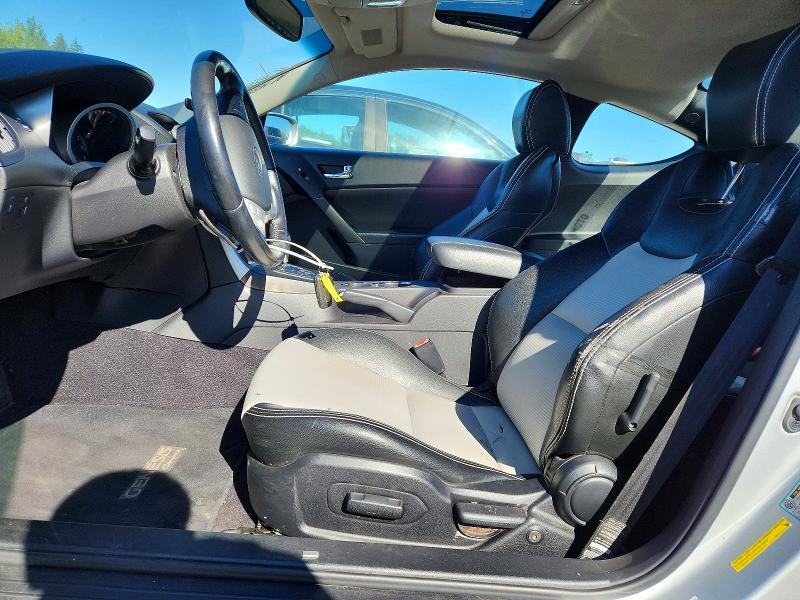 2010 Hyundai Genesis Coupe მანქანა იყიდება აუქციონზე, vin: KMHHT6KD2AU010208, აუქციონის ნომერი: 61643346