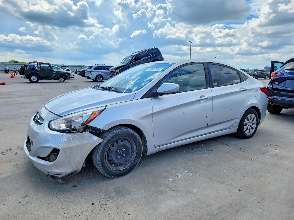 59651866 :رقم المزاد ، KMHCT4AE7HU286516 vin ، 2017 Hyundai Accent مزاد بيع