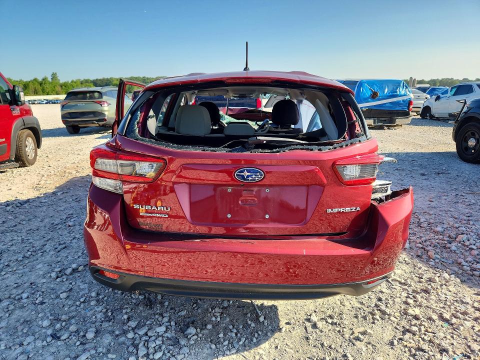 62568096 :رقم المزاد ، 4S3GTAB63M3710933 vin ، 2021 Subaru Impreza مزاد بيع