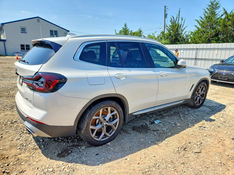 2022 Bmw X3 მანქანა იყიდება აუქციონზე, vin: 5UX53DP08N9M73883, აუქციონის ნომერი: 61067156