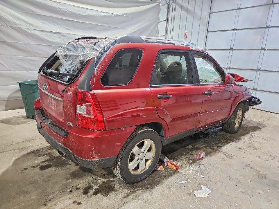 60243696 :رقم المزاد ، KNDJE723X97613379 vin ، 2009 Kia Sportage مزاد بيع