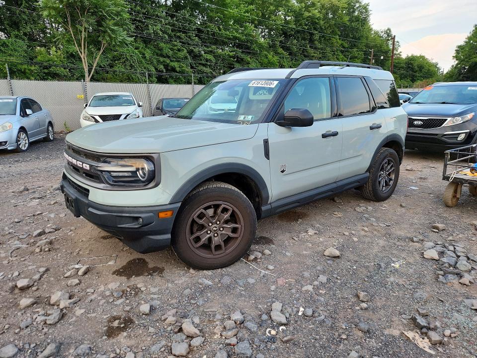 Aukcja sprzedaży 2021 Ford Bronco Sport, vin: 3FMCR9B66MRA65137, numer aukcji: 61613906