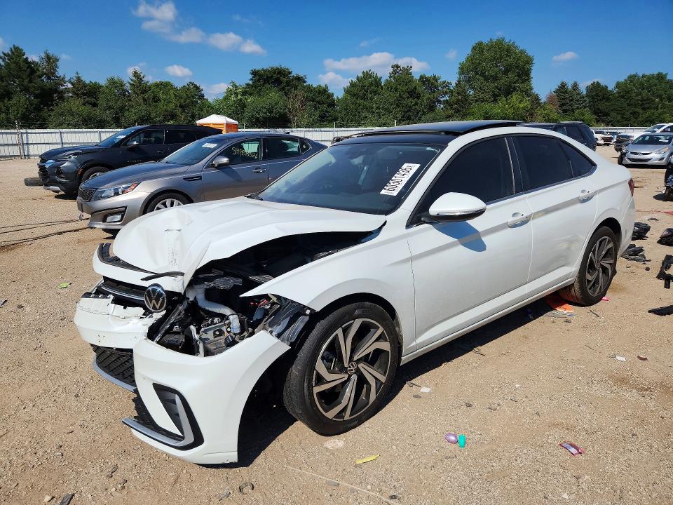 Auction sale of the 2025 Volkswagen Jetta, vin: 3VWGX7BU4SM041621, lot number: 60301436